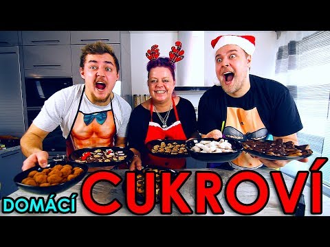 NEJLEPŠÍ DOMÁCÍ CUKROVÍ - VAŘÍME S MAMKOU A BRÁCHOU