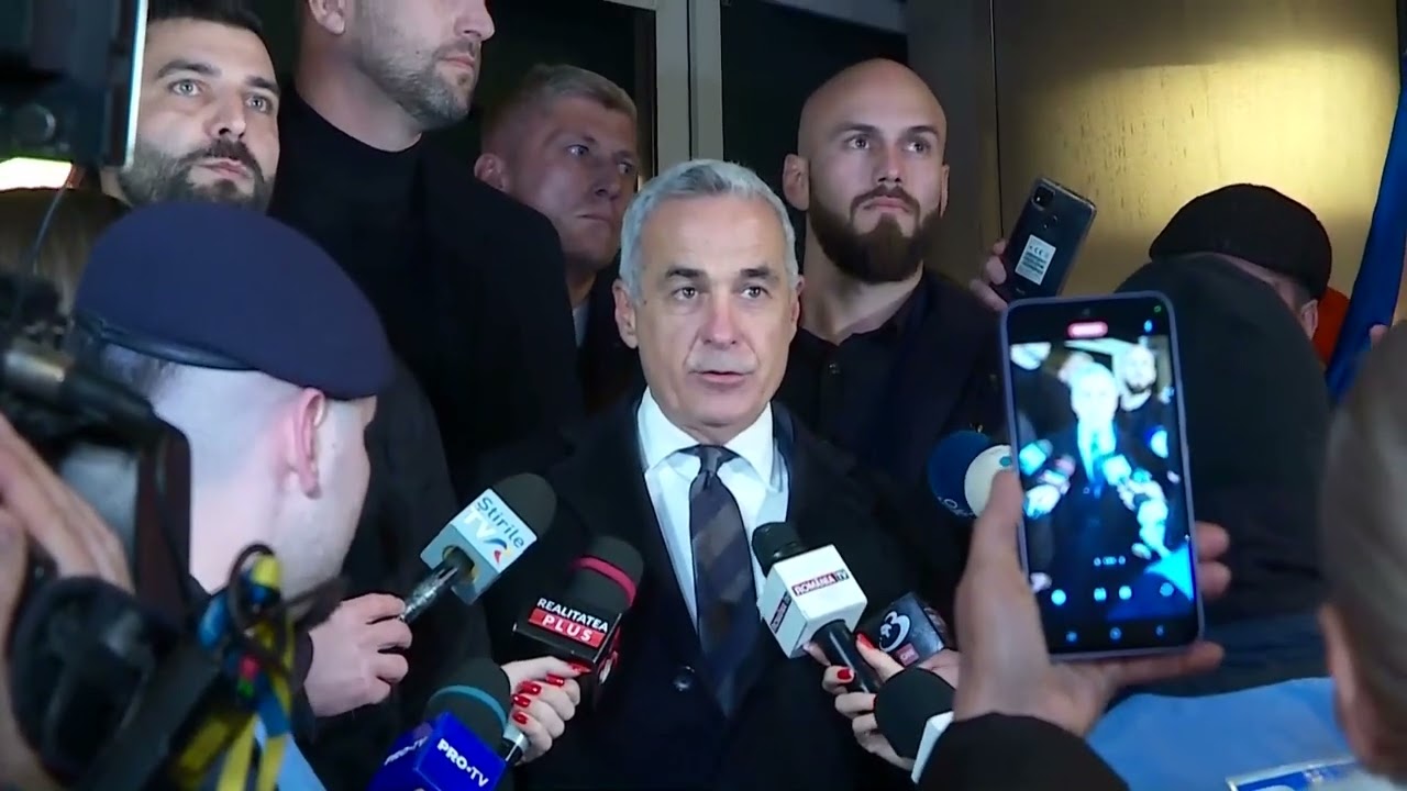 Calin Georgescu, primele declaratii dupa iesirea de la ICCJ