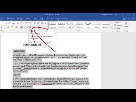 how to make an assignment on ms word on PC/Laptop easily