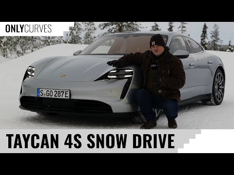 Porsche Taycan 4S snow drive review - OnlyCurves Porsche reviews