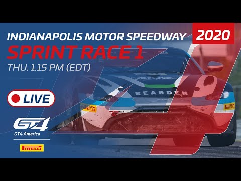 2020年 ブランパンGTワールドチャレンジ・アメリカ（インディアナポリス）GT4 スプリントレースライブ配信動画