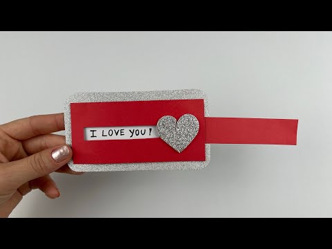 Heart Slider Card Tutorial/ Cartão surpresa