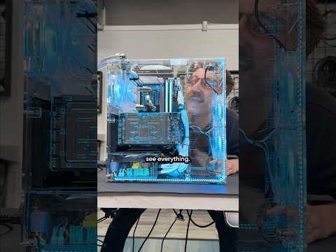 We made a Transparent PC