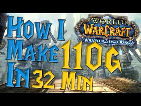 How To Make EASY GOLD Every Day To Prepare For WOTLK Classic!
