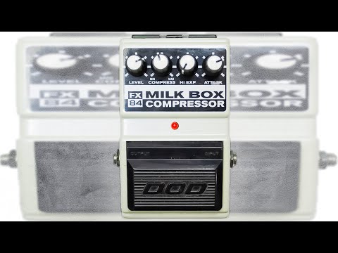 DOD FX84 Milk Box Compresor, guitar, bass, kick, vox