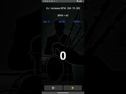 Bagpiper Drum Metronome