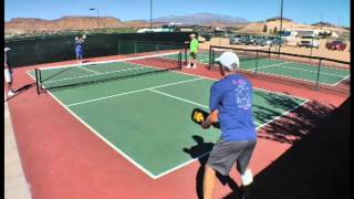 2012 Huntsman Pickleball 50+ Singles Gold Medal Match