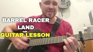 How to play Barrel Racer Land by Kenny Feidler on guitar | Super Easy