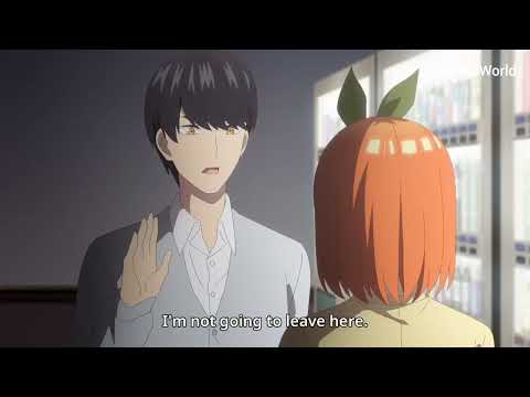 Yotsuba finally kiss Fuutaro |The Quintessential Quintuplets Movie