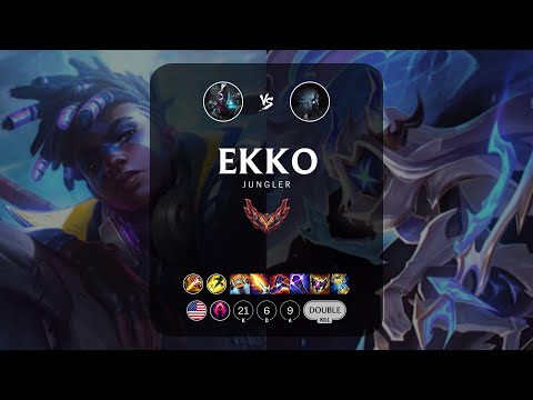 Ekko Jungle vs Kindred - NA Grandmaster Patch 13.17