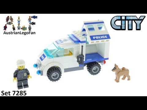 Vidéo LEGO City 7285 : L’unité de police