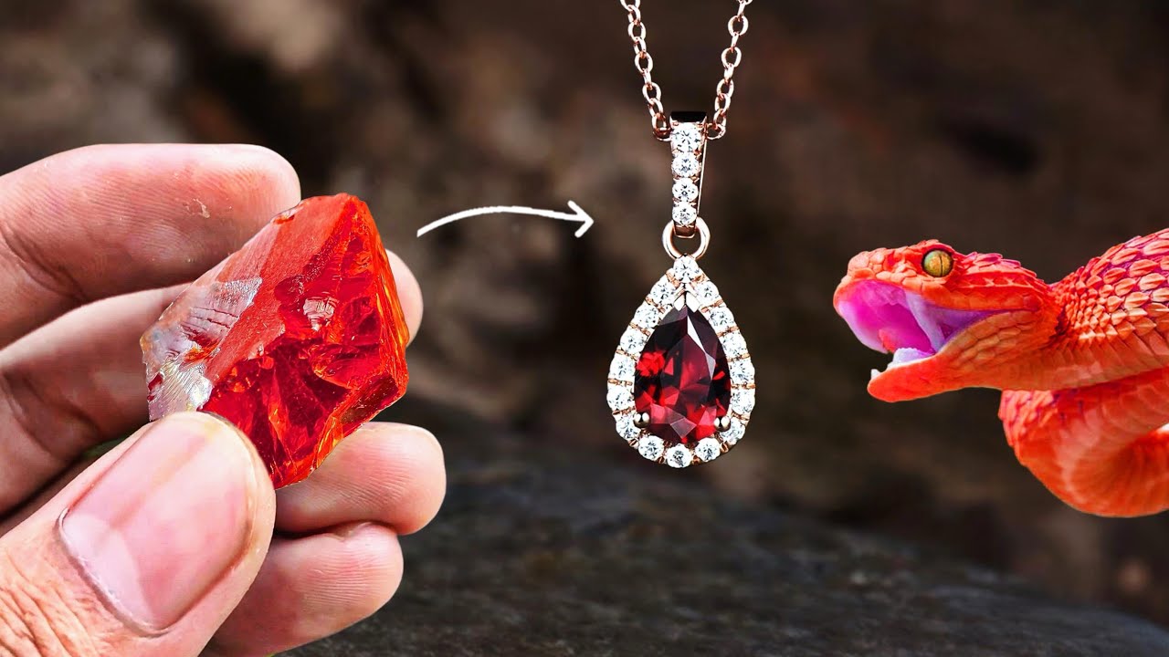 From Rock to Ring: The Garnet Jewelry Crafting Process