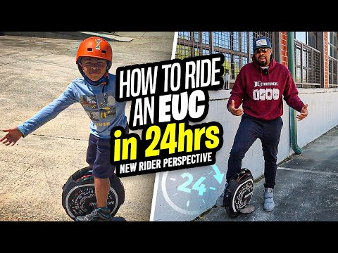 How to ride an EUC for absolute beginners a NEW rider/ESK8 rider's perspective Inmotion V12 Gotway