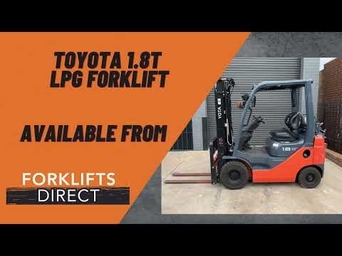 Toyota 1.8t LPG Forklift