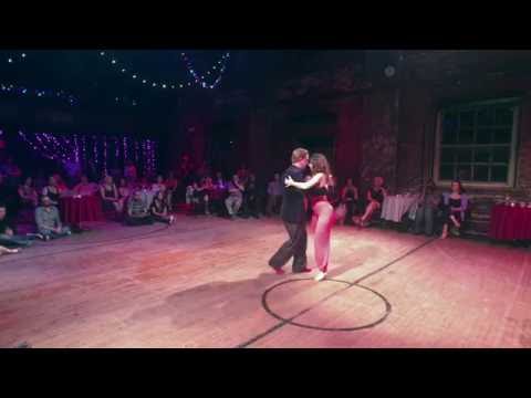  Ciko Tanik  and  Adam Hoopengardner  are  dancing  at  Philadelphia International Tango Festival  in  2016
