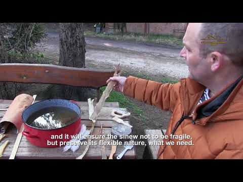 Horn Bow making by Grózer
