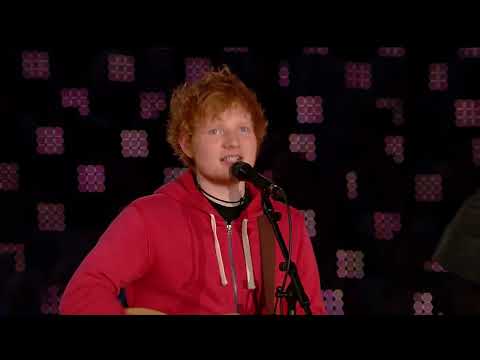 Ed Sheeran feat. Nick Mason, Mike Rutherford and Richard Jones - 'Wish You Were Here' 2012 4K 5.1