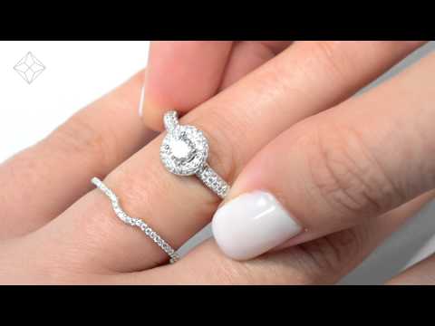 DN3238 - 1.5ct Pave Set 2 Ring Diamond Bridal Set
