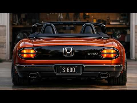 Thumbnail for 2026 Honda S600 Is Here Japan's Most Forgotten Roadster Returns And It's INSANE! by Honda S600