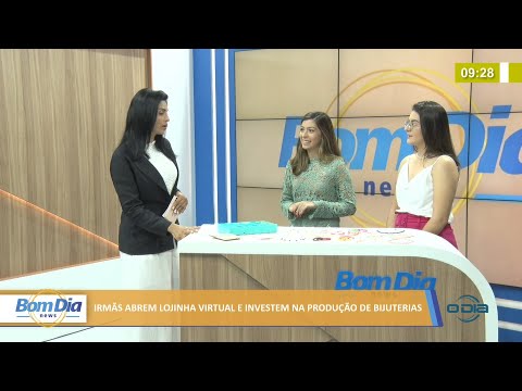 Irmãs abrem lojinha virtual e investem na produção de bijuterias 03 01 2022