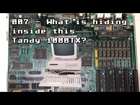 007 - This Tandy 1000TX is hiding something