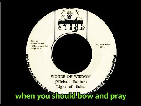 Light of Saba - Words of Wisdom