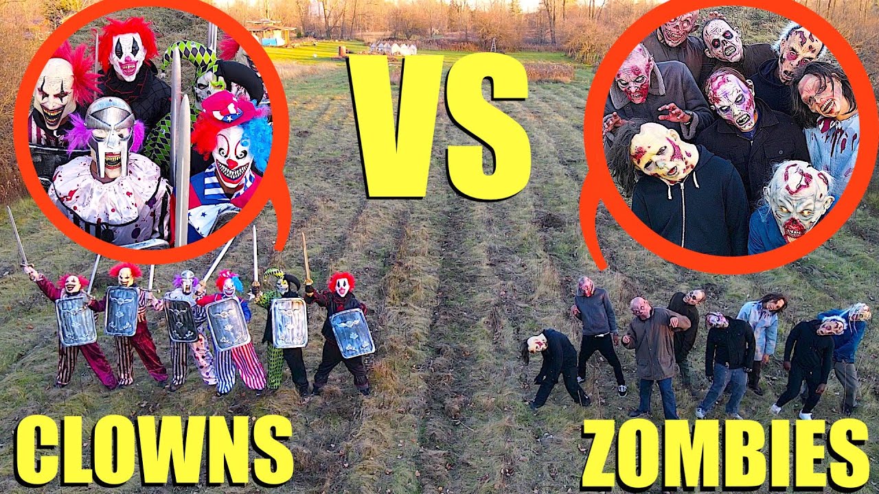 Putar video when you see Clowns VS Zombies don't approach them! Run AWAY Fast! (Battle of the Armies) sekarang when you see Clowns VS Zombies don't approach them! Run AWAY Fast! (Battle of the Armies)