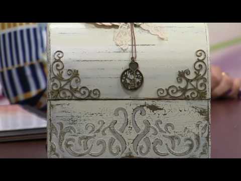 Mulher.com - 01/06/2016 - Baú shabby chic - Camila Claro de Carvalho PT2