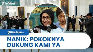 Nanik S Deyang Resmi Dilantik Jadi Kepala BGN: Pokoknya Dukung Aku Sama Bu Arum & Pak Trenggono