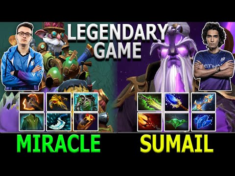 SUMAIL [Void Spirit] vs MIRACLE [Alchemist] | Legendary Game | Feat. GH [Beast Master] | Dota 2