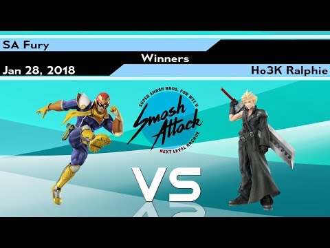 SmashAttack 24 - [Winners] SA Fury vs Ho3K Ralphie