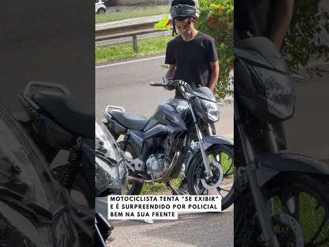 Motociclista tenta 