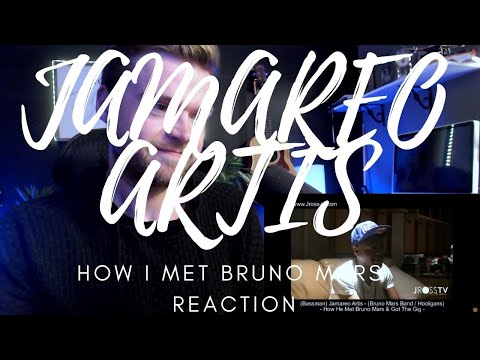 JAMAREO ARTIS - MEETING BRUNO MARS - REACTION
