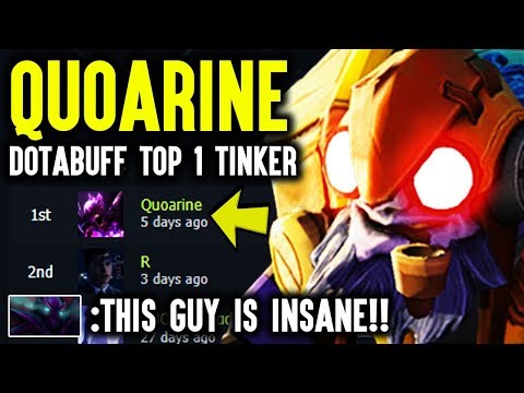 Quoarine Dotabuff Top 1 Tinker vs Mid Broodmother And Counter Pick Spectre | RIP Dota 2