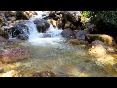 Cold rivulet - fresh water near Herrgottstein, Kramsach, Tyrol