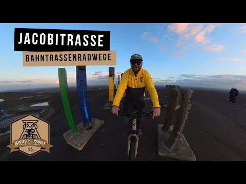 Jacobibahn - Bahntrassenradwege | Vom Gasometer zur Halde Haniel | Insta360 one X2 | 4k