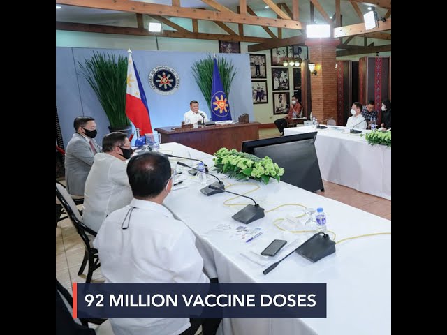Philippines ordering vaccines good for 90M people in case of ‘slippage, delays’