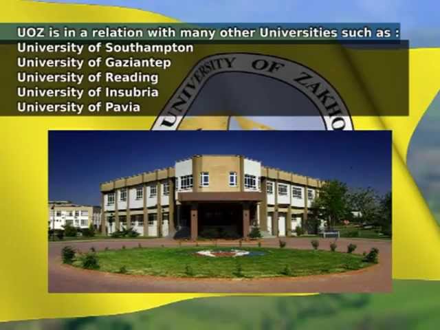 University of Zakho vidéo #1