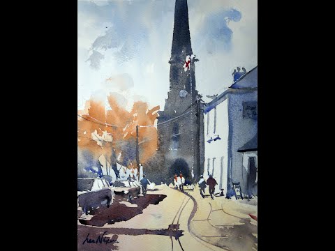Watercolour demo by Lea Nixon