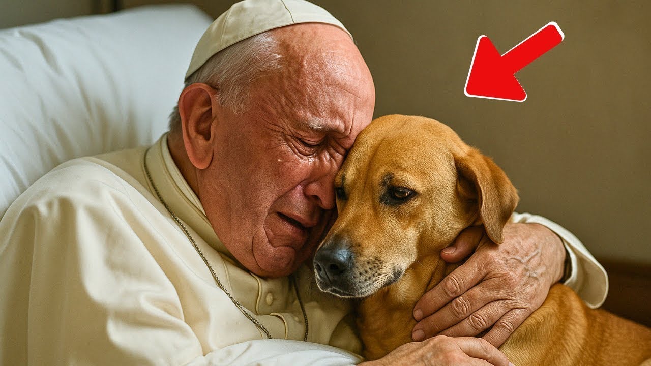 PAPA FRANCISCO poprosił o pożegnanie się ze swoim PSEM sekundy przed śmiercią.