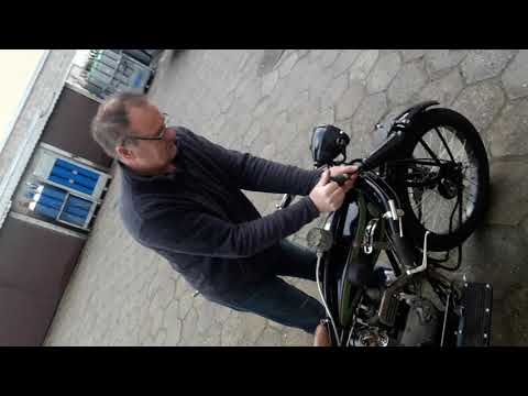 D RAD R/04 rok 1927 po renowacji w www.zabtkowe-motocykle.eu