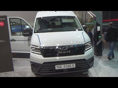 MAN TGE 3.140 E Panel Van (2019) Exterior and Interior Walkaround