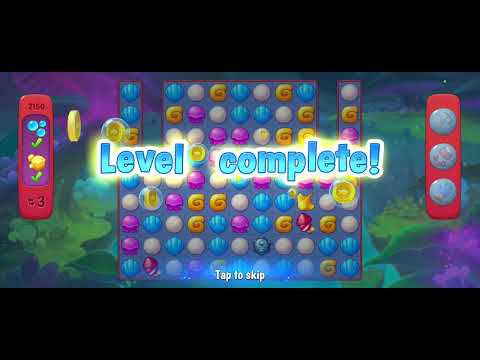 Fishdom gameplay level 2150 success win