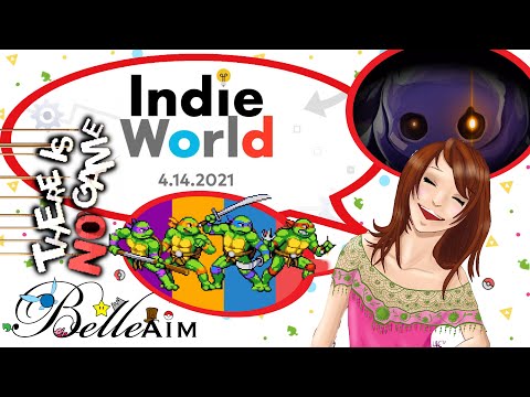 BelleAim Reacts: Nintendo Indie World Showcase - Ninja Turtles, Skulls, and Puzzles! [4.14.2021]
