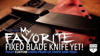 My FIRST Custom Made Knife fr CK Knife and Tool!