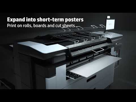 HP PageWide XL 5200 MPF Printer