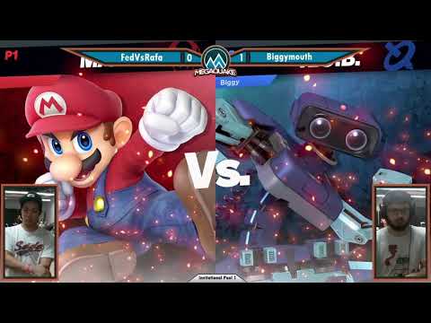 Megaquake Invitational - Round Robin Pools - FedvsRafa(Cpt. Falcon, Mario) vs Biggymouth(ROB)