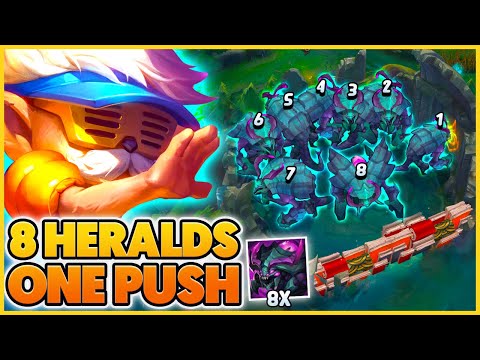 I trap a Rift Harald ARMY in dragon pit! Then set them free... - BunnyFuFuu | League of Legends