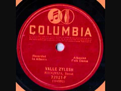 SHOQNIJA, VALLE ZYLESH Albanian  78 rpm
