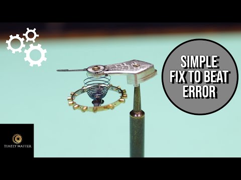 The "SECRET" to Beat Error Adjustment.